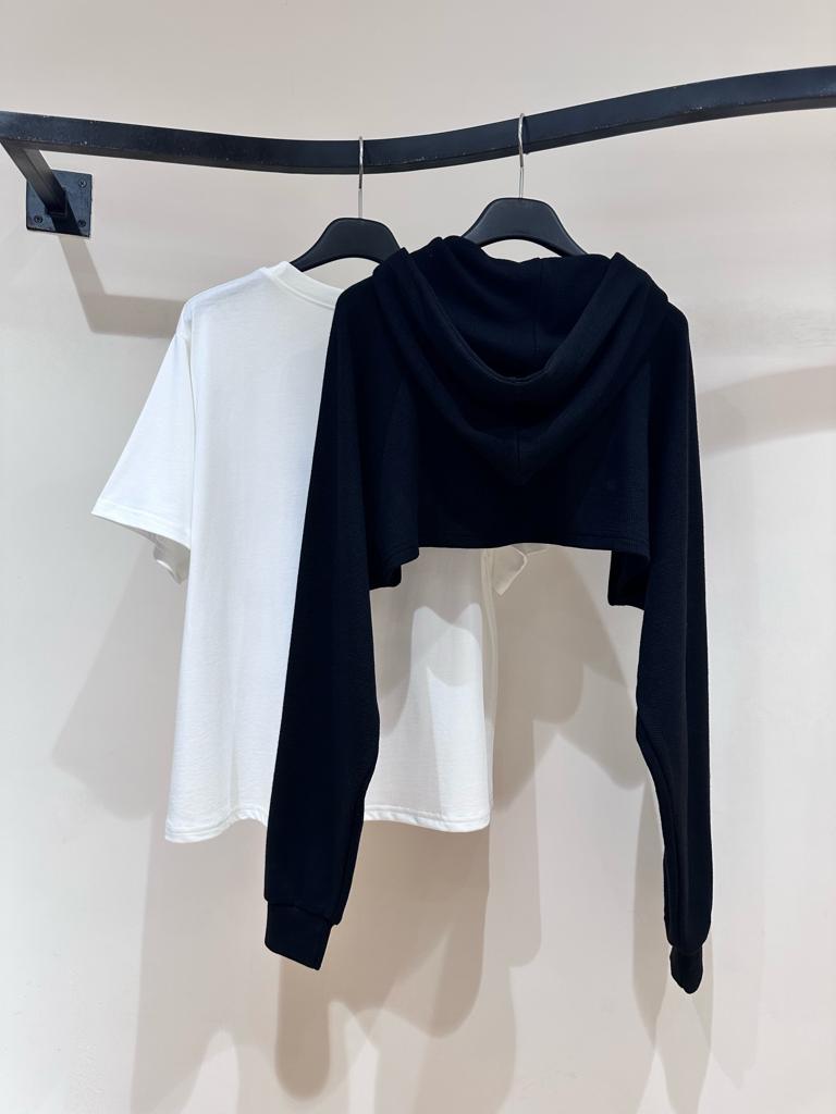 230855 - Hoodie Tee Set (10% Off)