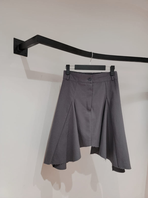 230852 - Irregular Twill Skirt(📣 New Item 📣)
