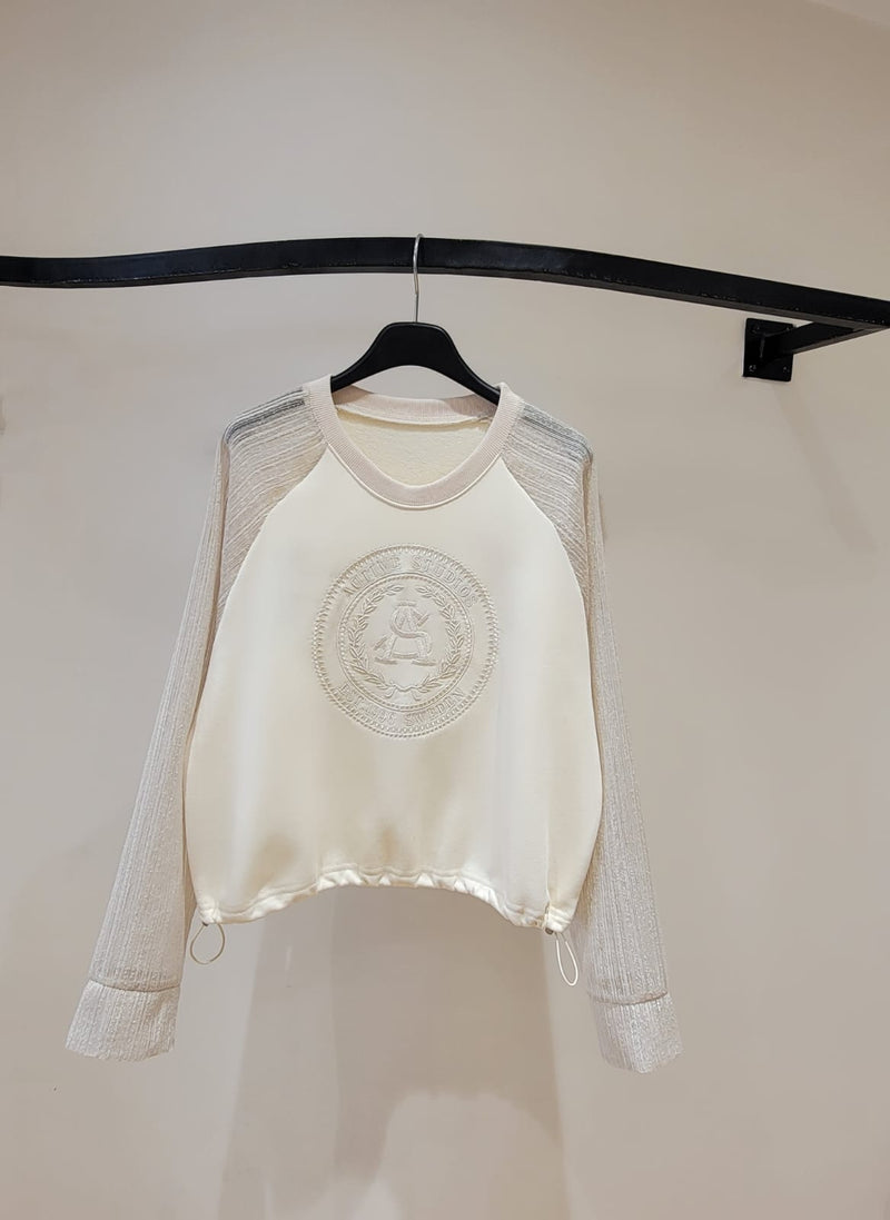 230976 - Crinkle Sleeve Top