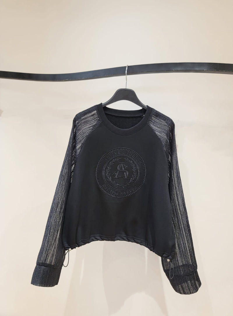 230976 - Crinkle Sleeve Top