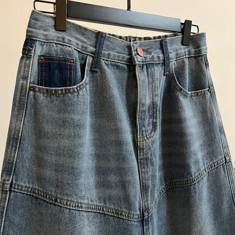 250182 - Denim Skirt