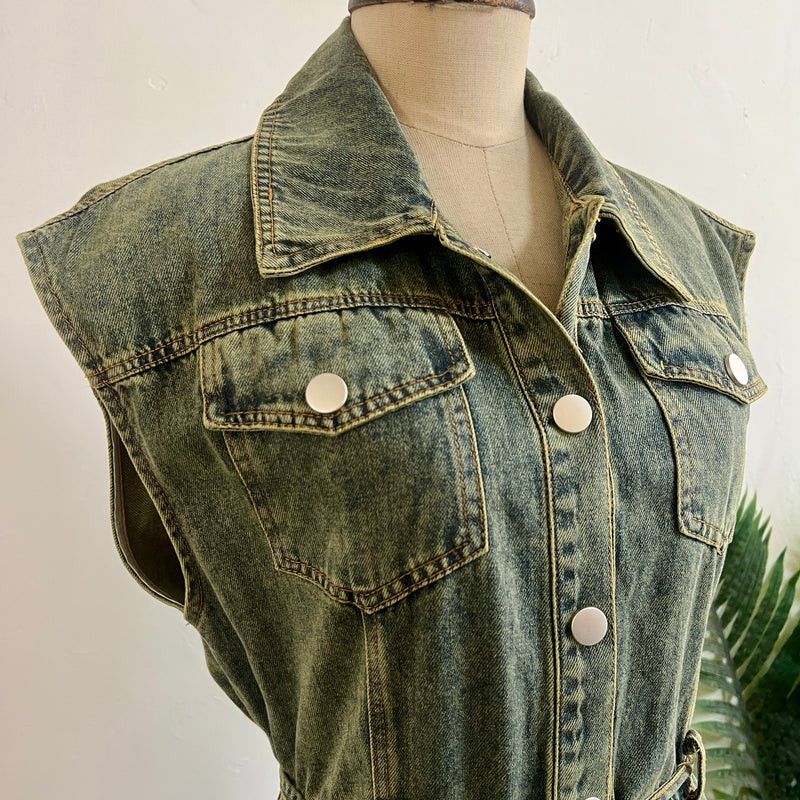 250189 - Denim Dress