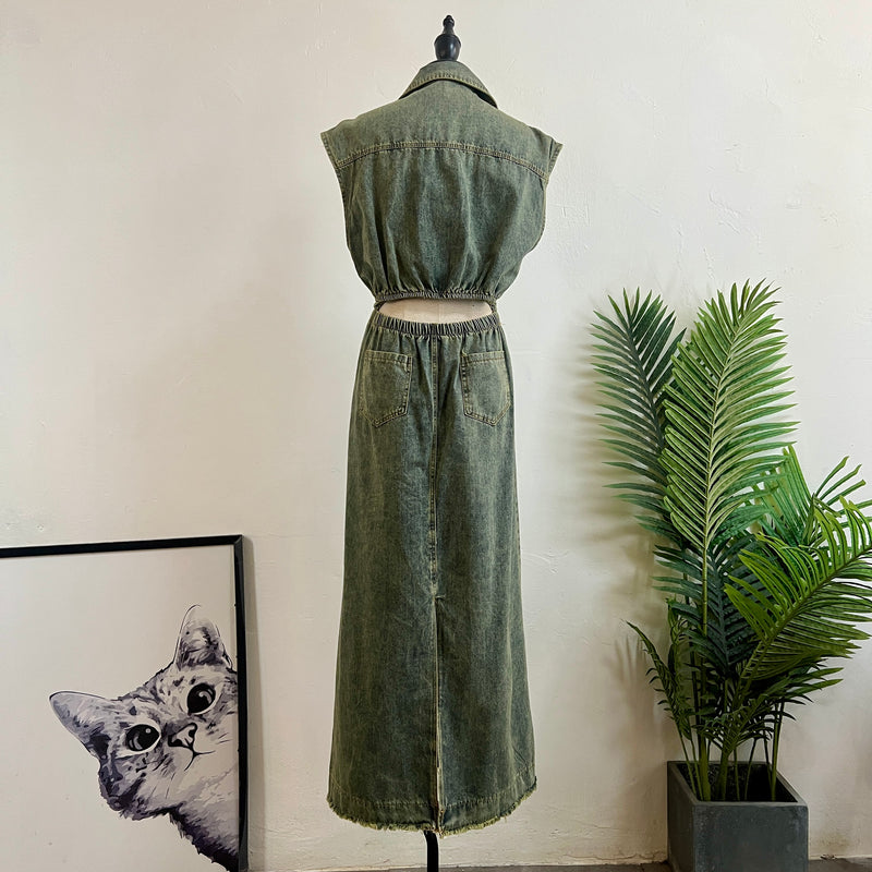250189 - Denim Dress