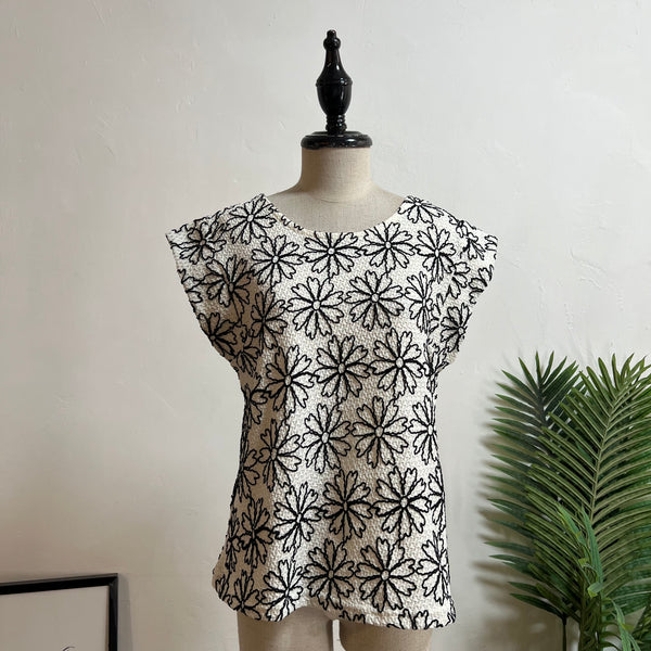 240201 - Floral Pattern Vest(📣 New Item 📣)