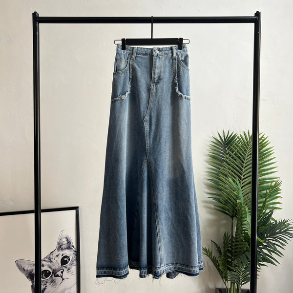 240212 - Denim Skirt (📣 New Item 📣)