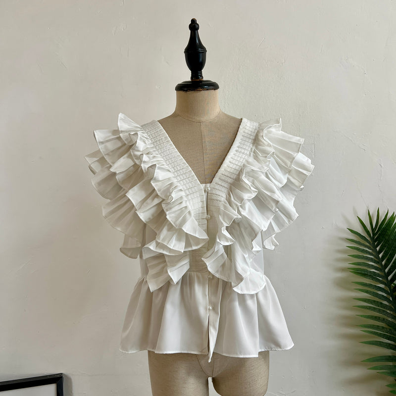 230049 - Ruffle Top (❤️ Hot Item ❤️)