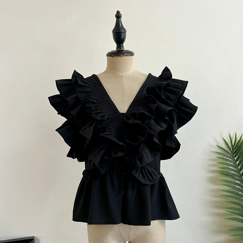 230049 - Ruffle Top (❤️ Hot Item ❤️)