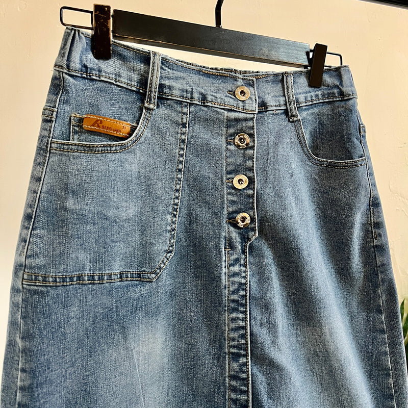 250217 - Denim Skirt (❤️ Hot Item ❤️)