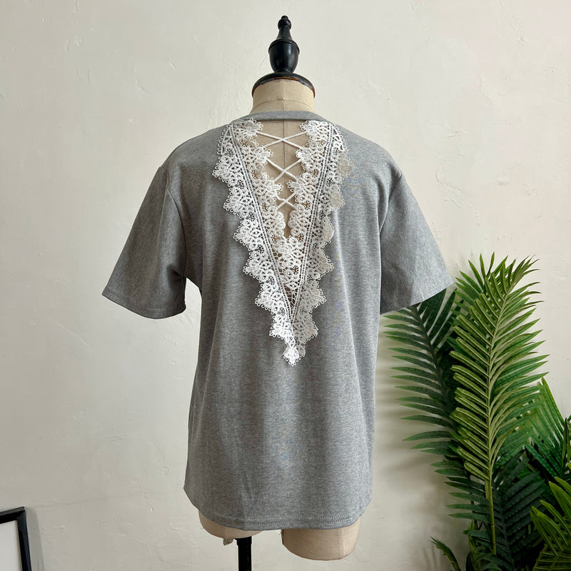 250240 - Back Lace Top (❤️ Hot Item ❤️)