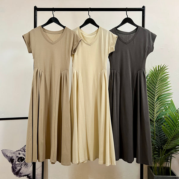 250272 - V Neck Dress (20% Off)