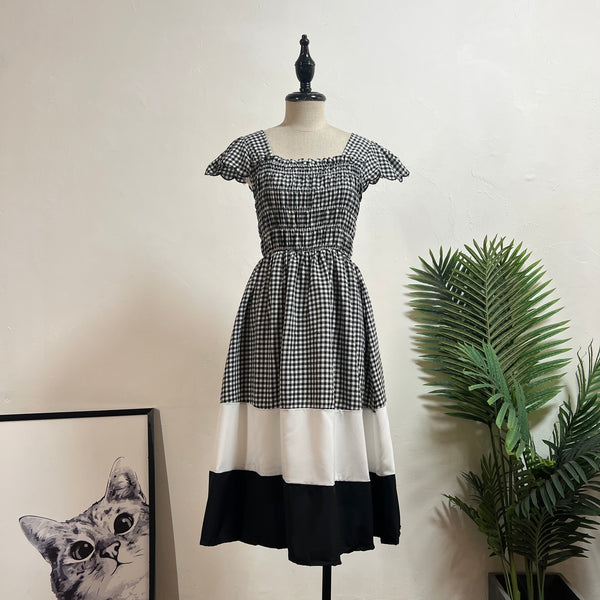 240372 - Checked Dress