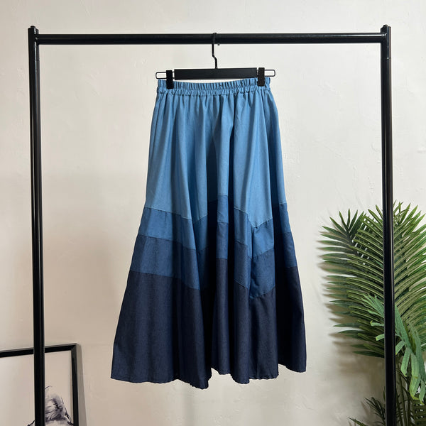 240424 - Patchwork Skirt (📣 New Item 📣)