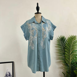250394 - Pattern Top (❤️ Hot Item ❤️)