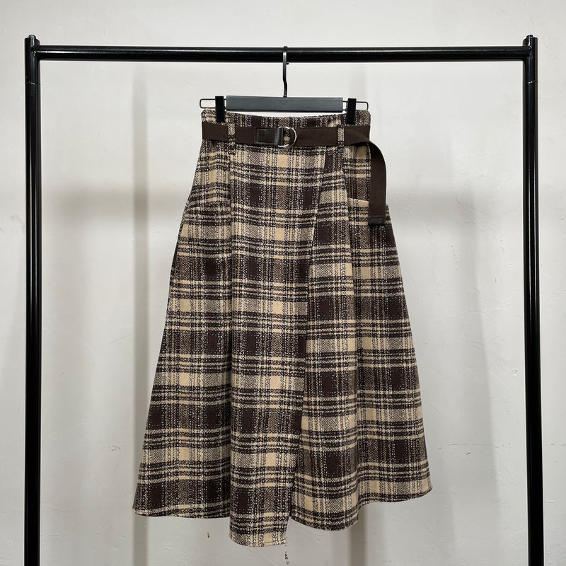 231051- Checked Pattern Skirt (📣 New Item 📣)