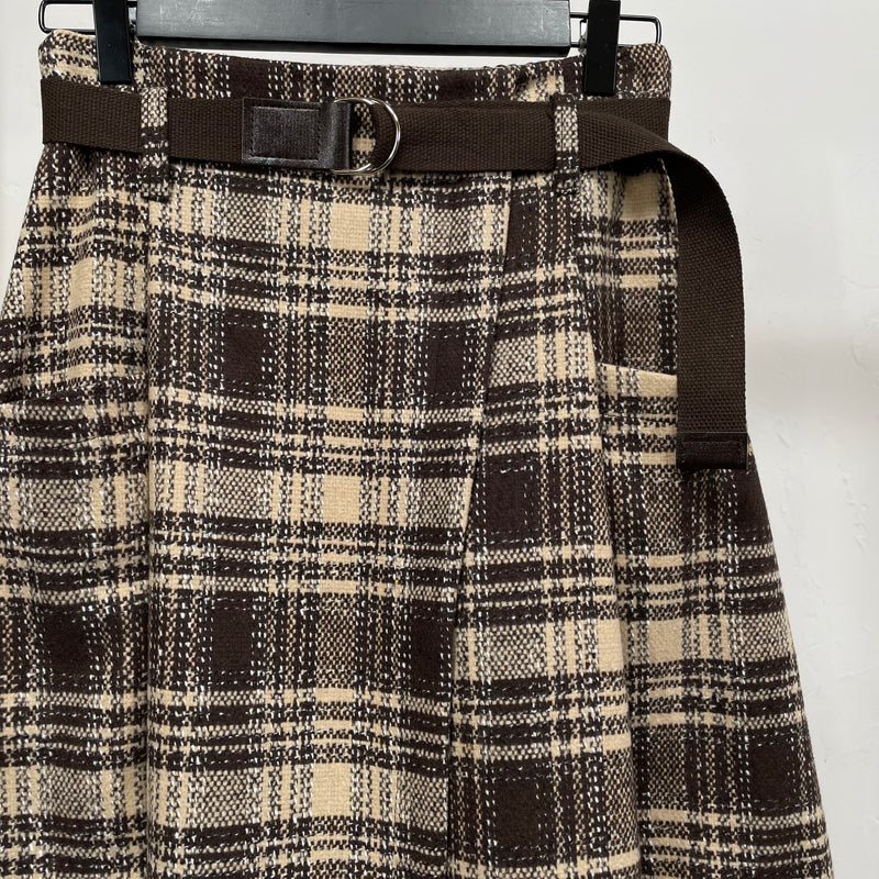 231051- Checked Pattern Skirt (📣 New Item 📣)