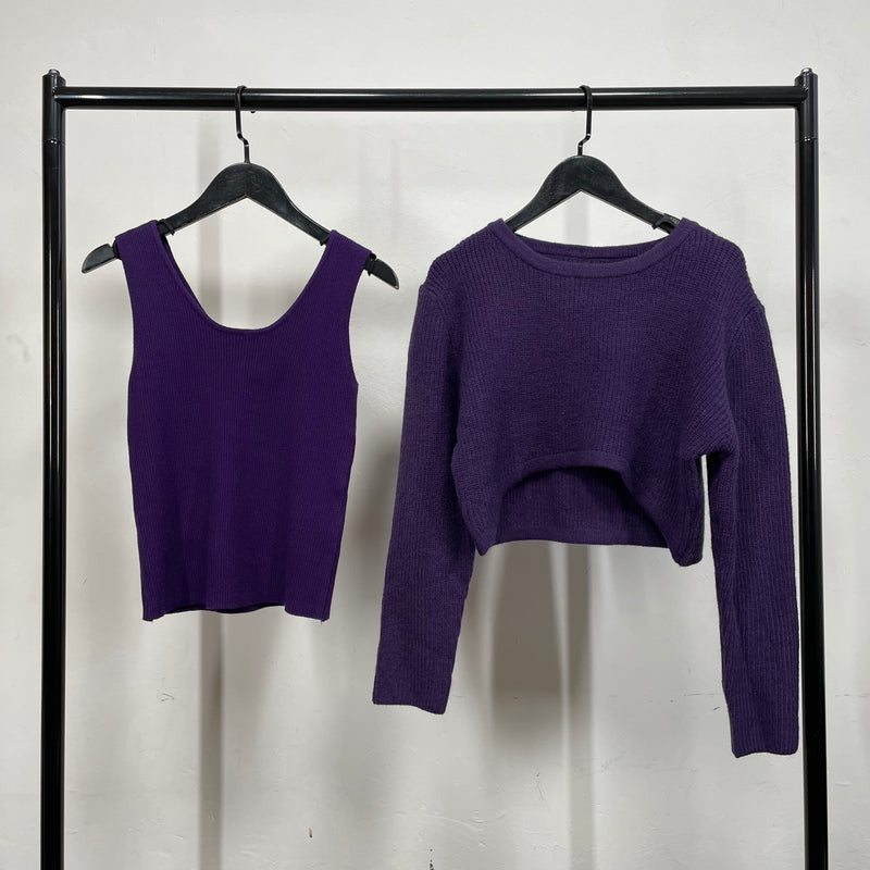 231092 - Knit Top Set (📣 New Item 📣)