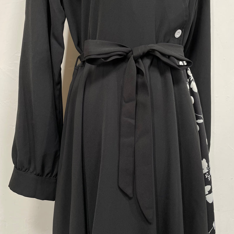 231100 - Floral Silky Dress(10% Off)