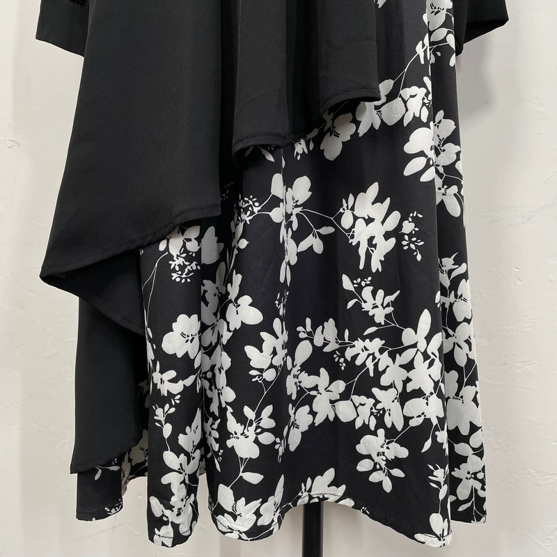 231100 - Floral Silky Dress(10% Off)