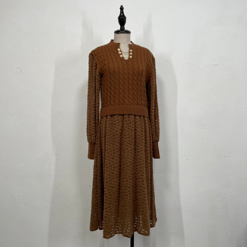 231102 - Woollen Long Dress(📣 New Item 📣)