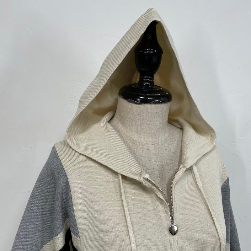 231082 - Knitting Hooded Dress(📣 New Item 📣)