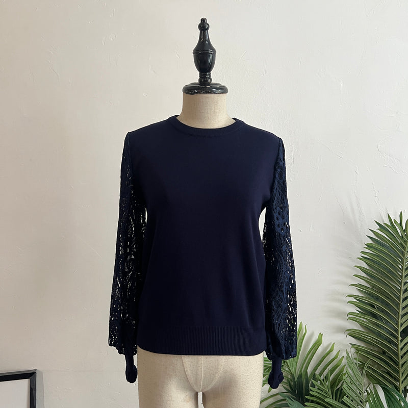 241310 -Lace Sleeve Top