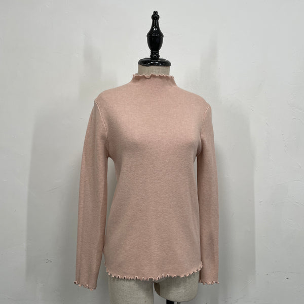 231149 - Ruffle Trim Knitting Top