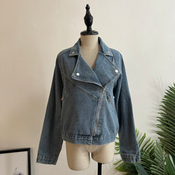 241292 -Denim Biker Jacket