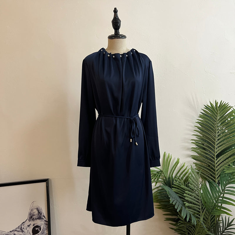 241289 -Peal Silky Dress