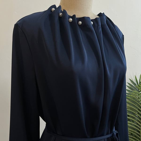 241289 -Peal Silky Dress