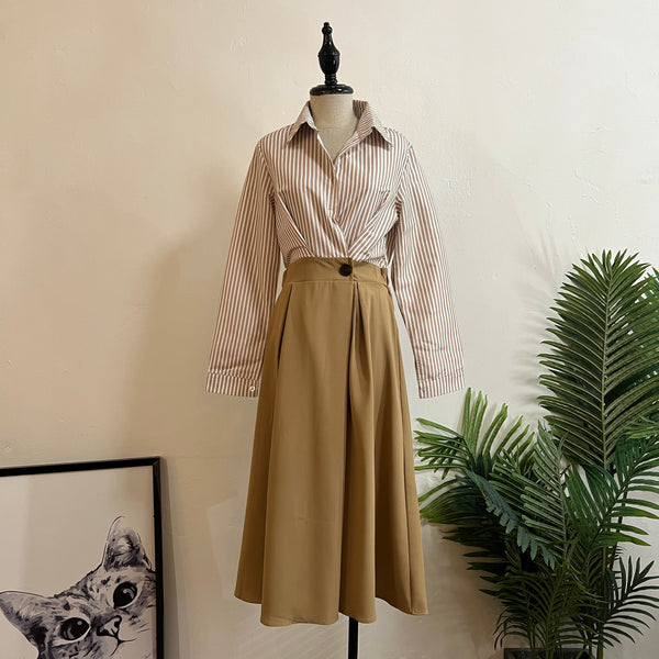 241313 -Straight Grain Dress