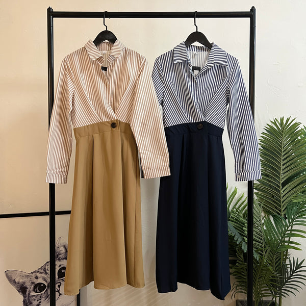 241313 -Straight Grain Dress