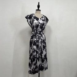 230465 - Ink Print Silky Dress (Best Price)