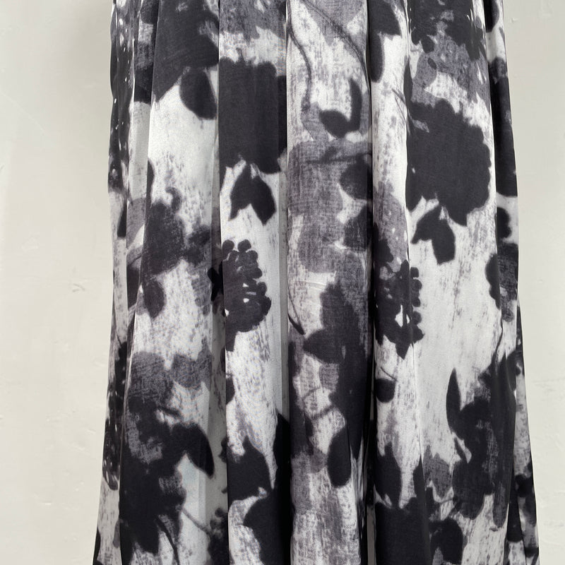 230465 - Ink Print Silky Dress (Best Price)