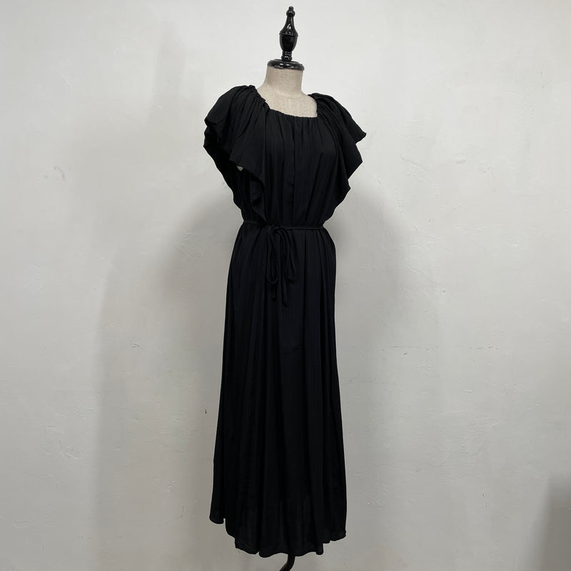 230466 - Crinkle Ruffle Sleeve Dress (Best Price)