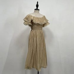 230474 - Crinkle Off Shoulder Dress (Best Price)