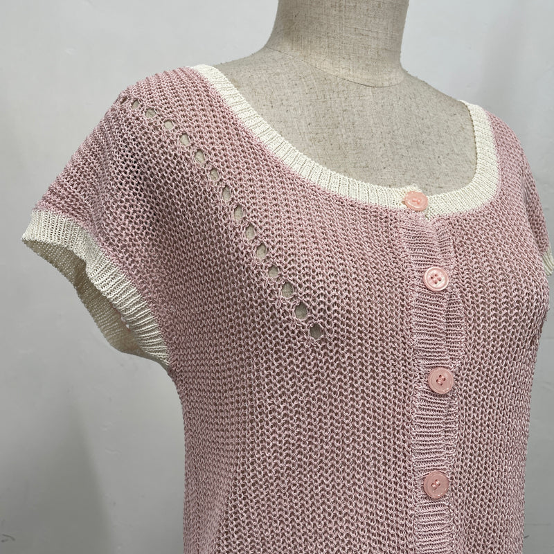 230513 - Knit Button Up Top (Best Price)