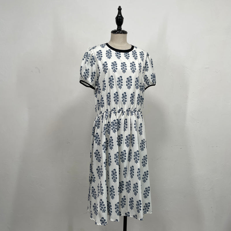 230531 - Silky Printed Dress (Best Price)