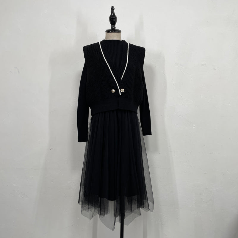 231219 - Knit Dress Set