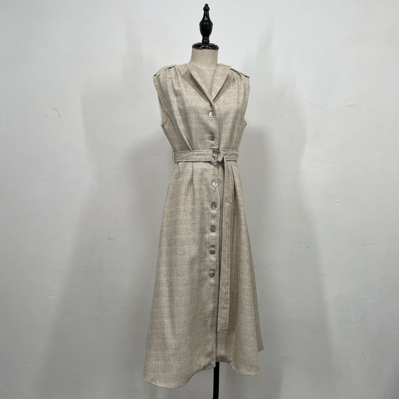 230577 - Tweed Sleeveless Dress (Best Price)