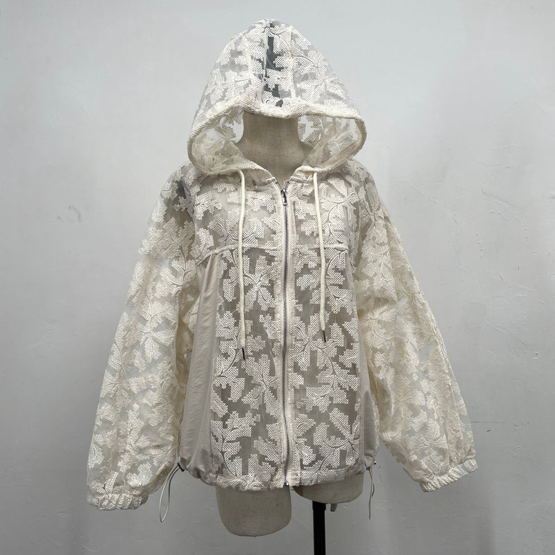 230673 - See Though Hood Jacket