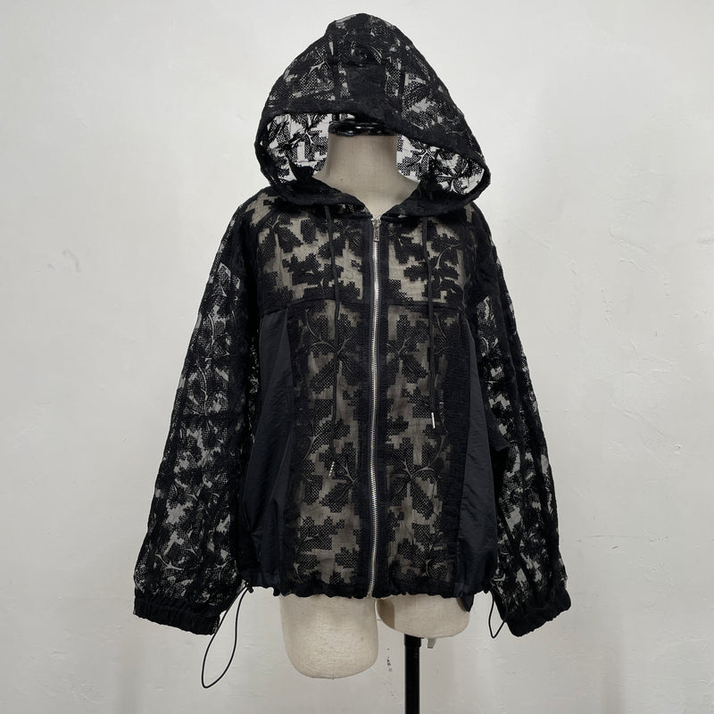 230673 - See Though Hood Jacket