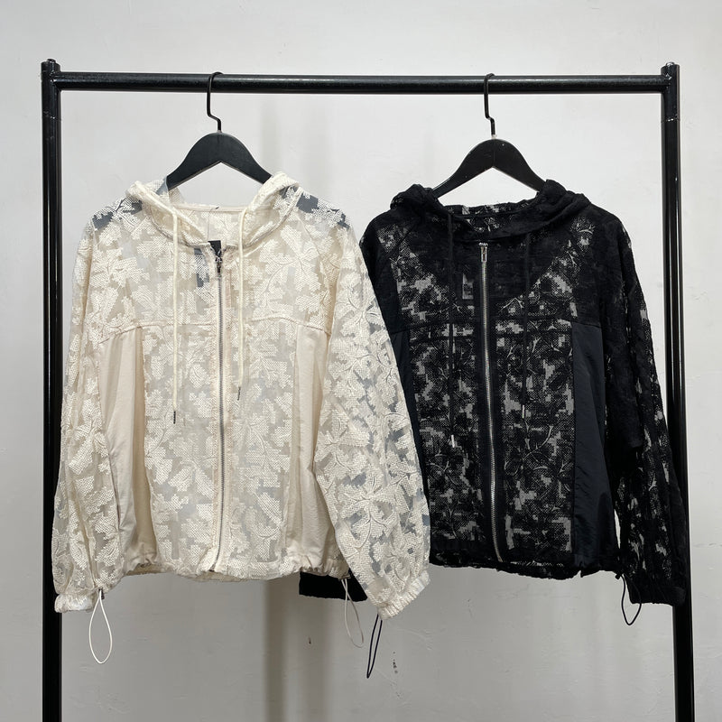 230673 - See Though Hood Jacket