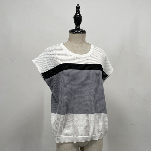 230668 - Striped Knitting Top (📣 New Item 📣)