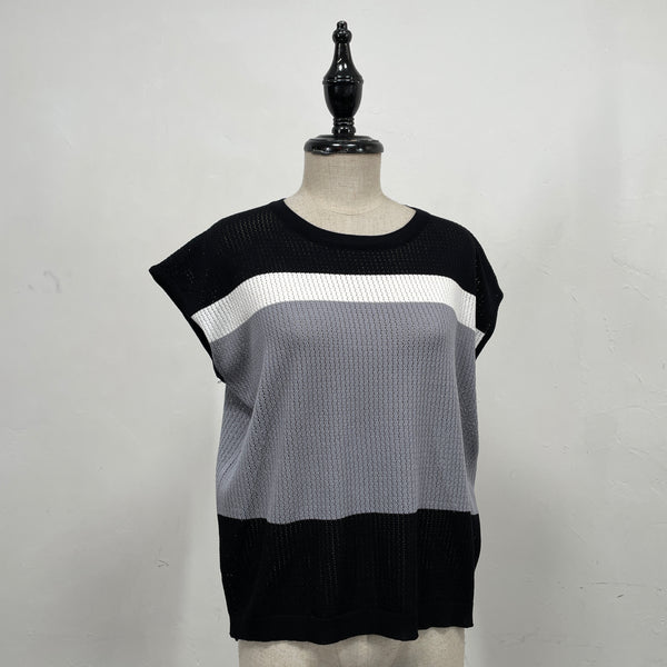 230668 - Striped Knitting Top (📣 New Item 📣)