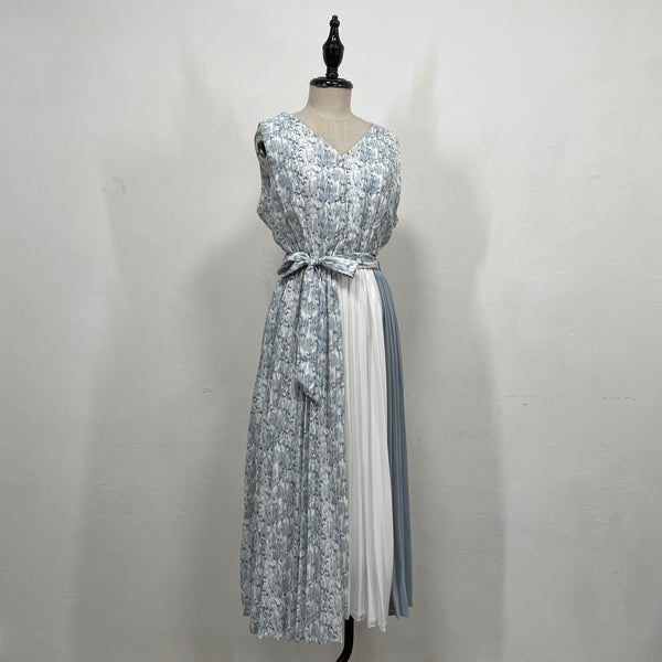230635 - Chiffon Pleated Dress (30% Off)