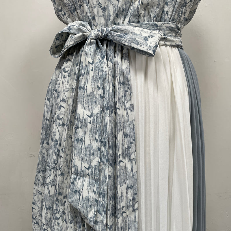 230635 - Chiffon Pleated Dress (Best Price)