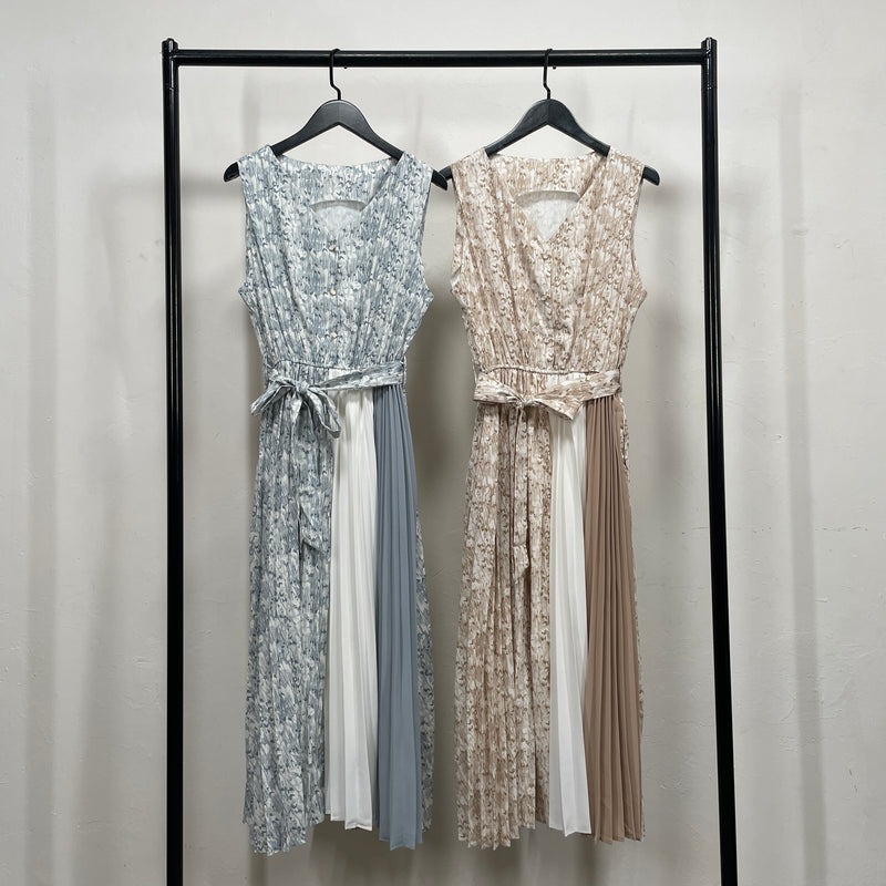 230635 - Chiffon Pleated Dress (Best Price)