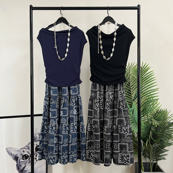 250513 - Top + Skirt Set