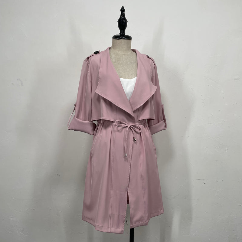 230667 - Chiffon Trench Coat (❤️ Hot Item ❤️)
