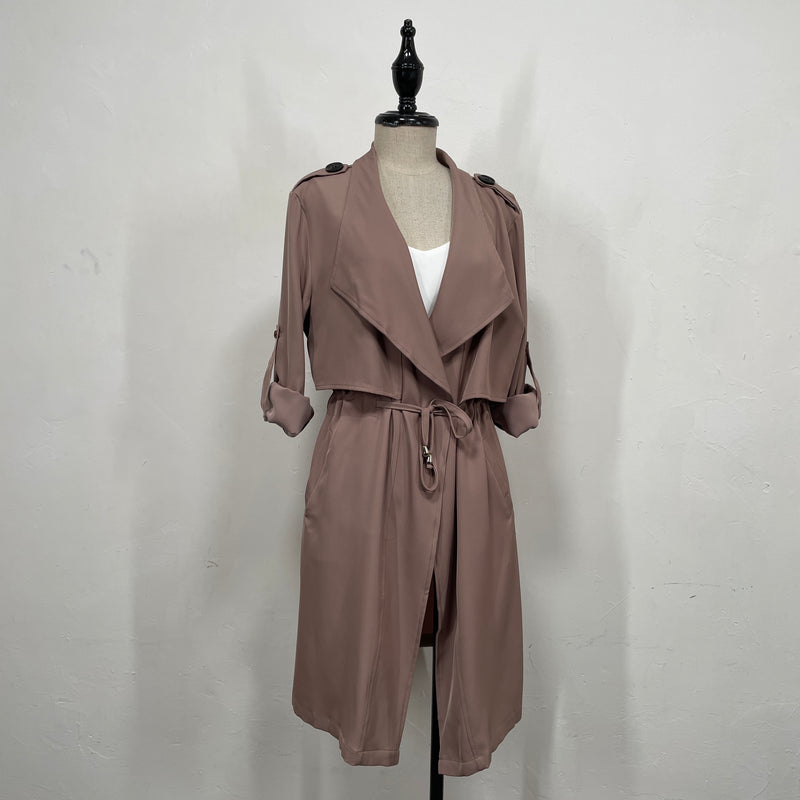 230667 - Chiffon Trench Coat (❤️ Hot Item ❤️)